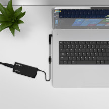 foto de CARGADOR PORTATIL AISENS 65W AUTOMATICO 9 CONECTORES USB-A QC3.0 NEGRO