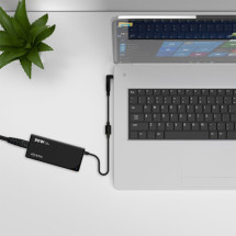 foto de CARGADOR AISENS 90W AUTOMATICO UNI. PORTATIL 12 CONECTORES USB-A QC3.0 NEGRO