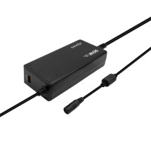 foto de CARGADOR AISENS 90W AUTOMATICO UNI. PORTATIL 12 CONECTORES USB-A QC3.0 NEGRO