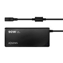 foto de CARGADOR AISENS 90W AUTOMATICO UNI. PORTATIL 12 CONECTORES USB-A QC3.0 NEGRO