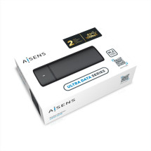foto de CAJA EXTERNA AISENS M.2 NGFF ASM2-001B SATA NVME A USB3.1 GEN2 NEGRA