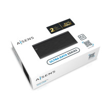 foto de CAJA EXTERNA AISENS M.2 NGFF ASM2-008B NVMe A USB3.2 GEN2 NEGRA