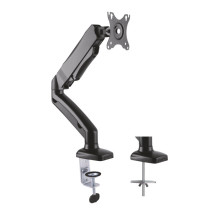 foto de SOPORTE MONITOR AISENS CONTRAPESO GIRATORIO INCLINABLE 1 BRZ 9KG 13-32 NEGRO