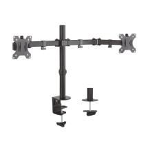 foto de SOPORTE AISENS MESA GIRA. INCLI. 2 MONITOR 8KG 3 PIVOTES 2 BRAZOS 13-32 NEGRO