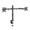 foto de SOPORTE AISENS MESA GIRA. INCLI. 2 MONITOR 8KG 3 PIVOTES 2 BRAZOS 13-32 NEGRO