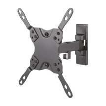 foto de SOPORTE AISENS GIRA. INCLIN. Y NIVEL. MONITOR TV 20KG 2 PIVOTES DE 13-42 NEGRO