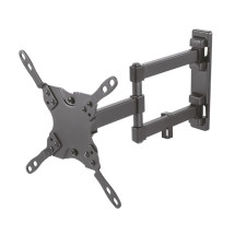 foto de SOPORTE AISENS GIRA. INCLIN. Y NIVEL. MONITOR TV 20KG 3 PIVOTES DE 13-42 NEGRO