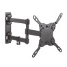 foto de SOPORTE AISENS GIRA. INCLIN. Y NIVEL. MONITOR TV 20KG 3 PIVOTES DE 13-42 NEGRO