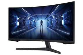 foto de MONITOR SAMSUNG 34 GAMING ODYSSEY G5 G55T ULTRA WQHP CURVO