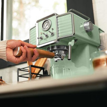 foto de CAFETERA CECOTEC VINTAGE ESPRESSO 20 TRADIZIONALE OLIVE