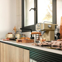 foto de CAFETERA CECOTEC VINTAGE ESPRESSO 20 TRADIZIONALE LIGHT YELLOW