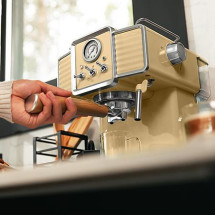 foto de CAFETERA CECOTEC VINTAGE ESPRESSO 20 TRADIZIONALE LIGHT YELLOW