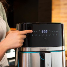 foto de FREIDORA DIETETICA CECOTEC CECOFRY FULL INOX 5500 PRO CON ACCESORIOS