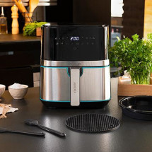 foto de FREIDORA DIETETICA CECOTEC CECOFRY FULL INOX 5500 PRO CON ACCESORIOS