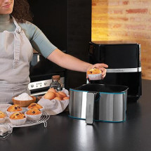 foto de FREIDORA DIETETICA CECOTEC CECOFRY FULL INOX 5500 PRO CON ACCESORIOS