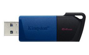 foto de MEMORIA USB 3.2 KINGSTON 64GB DATATRAVELER EXODIA M NEGRO