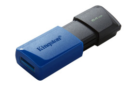 foto de MEMORIA USB 3.2 KINGSTON 64GB DATATRAVELER EXODIA M NEGRO