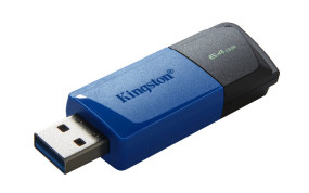 foto de MEMORIA USB 3.2 KINGSTON 64GB DATATRAVELER EXODIA M NEGRO