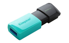 foto de MEMORIA USB 3.2 KINGSTON 256GB DATATRAVELER EXODIA M NEGRO