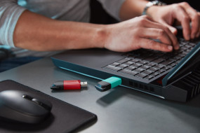 foto de MEMORIA USB 3.2 KINGSTON 256GB DATATRAVELER EXODIA M NEGRO