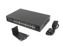 foto de SWITCH LANBERG 24 PTOS 1GB POE+/2X SFP 2X GBIT ETHERNET 250W RACK 19