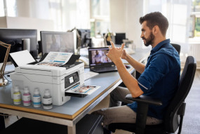 foto de IMPRESORA CANON MAXIFY GX4050 INYECCION COLOR FAX A4 24PPM USB RED WIFI ADF 35HO