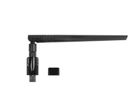 foto de ADAPTADOR RED LANBERG USB WIFI 1200 MB/S DUAL BAND CON ANTENA