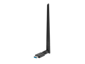 foto de ADAPTADOR RED LANBERG USB WIFI 1200 MB/S DUAL BAND CON ANTENA