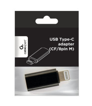 foto de ADAPTADOR GEMBIRD USB TIPO C 8-PIN NEGRO