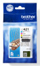 foto de Cartucho de Tinta Original Brother LC421/ Multipack/ Cian/ M