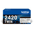 foto de TONER ORIGINAL BROTHER TN2420TWIN MULTIPACK XL ALTA CAPACIDAD