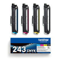 foto de TONER ORIGINAL BROTHER TN-243CMYK MULTIPACK/ CIAN / MAGENTA/