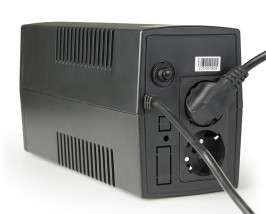 foto de UPS GEMBIRD BASIC 650 DE 650 VA TOMAS DE SALIDA SHUKO NEGRO