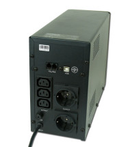 foto de SAI GEMBIRD CON USB Y DISPLAY LCD 1500 VA NEGRO