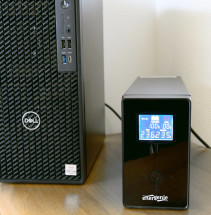foto de SAI GEMBIRD CON USB Y DISPLAY LCD 1500 VA NEGRO