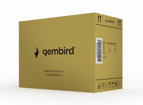 foto de SAI GEMBIRD ONDA SENOIDAL 2000 VA DISPLAY LCD 2 SCHUKO 3 SALI C13 USB NEGRO