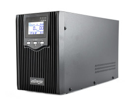 foto de SAI GEMBIRD ONDA SENOIDAL 2000 VA DISPLAY LCD 2 SCHUKO 3 SALI C13 USB NEGRO