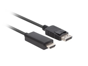 foto de CABLE LANBERG DISPLAYPORT A HDMI MACHO-MACHO 3M