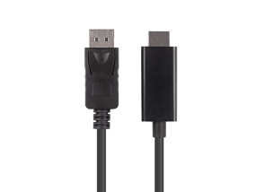 foto de CABLE LANBERG DISPLAYPORT A HDMI MACHO-MACHO 3M