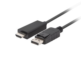 foto de CABLE LANBERG DISPLAYPORT A HDMI MACHO-MACHO 3M