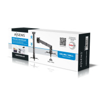 foto de SOPORTE PROYECTOR AISENS TECHO/PARED UNIV INCLINABLE EXTENSIBLE 20KG NEGRO