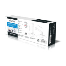 foto de SOPORTE PROYECTOR AISENS TECHO/PARED UNIV INCLINABLE EXTENSIBLE 20KG BLANCO