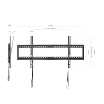 foto de SOPORTE MONITOR/TV AISENS ECO INCLINABLE MONITOR/TV 75KG 37-90 NEGRO