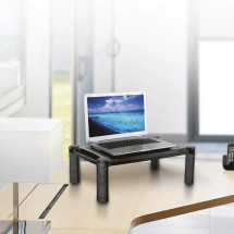 foto de SOPORTE ELEVADOR XL AISENS PARA MONITOR/PORTATIL NEGRO