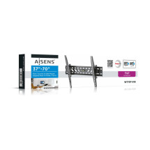 foto de SOPORTE MONITOR AISENS PRO INCLINABLE PARA MONITOR TV 50KG 37-70 NEGRO