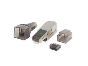 foto de CONECTOR LANBERG CAT.6A FTP 8P8C TOOL-LESS