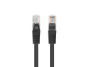 foto de CABLE RED LANBERG LATIGUILLO CAT.6 UTP 7.5M NEGRO FLUKE  PASSED
