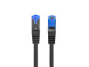 foto de CABLE RED LANBERG LATIGUILLO CAT.6A S/FTP LSZH CCA 5M NEGRO FLUKE  PASSED