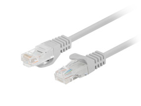 foto de CABLE RED LANBERG LATIGUILLO CAT.6 UTP 7.5M GRIS FLUKE PASSED
