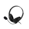 foto de AURICULARES COOLBOX COOLCHAT U1 NEGRO MICROFONO ALAMBRICO USB